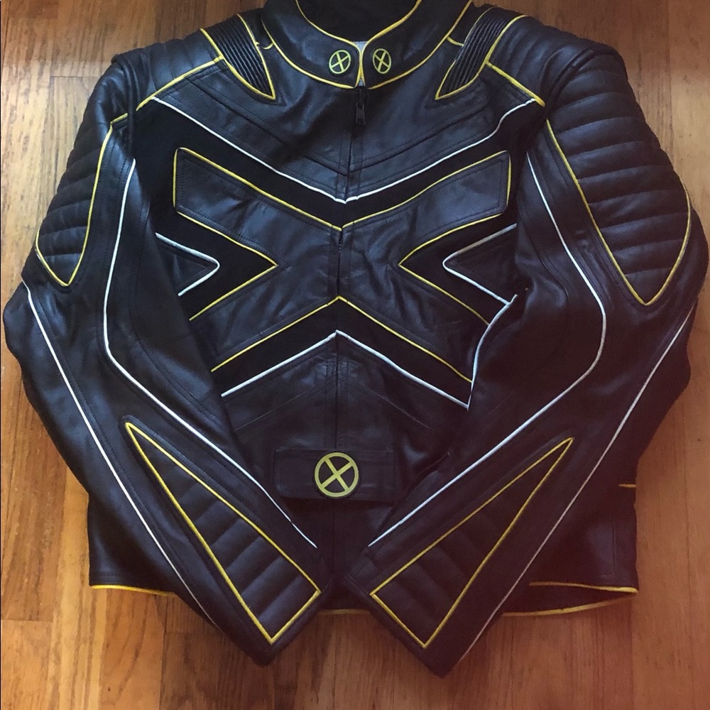X-MEN WOLVERINE MOTORBIKE LEATHER SUIT